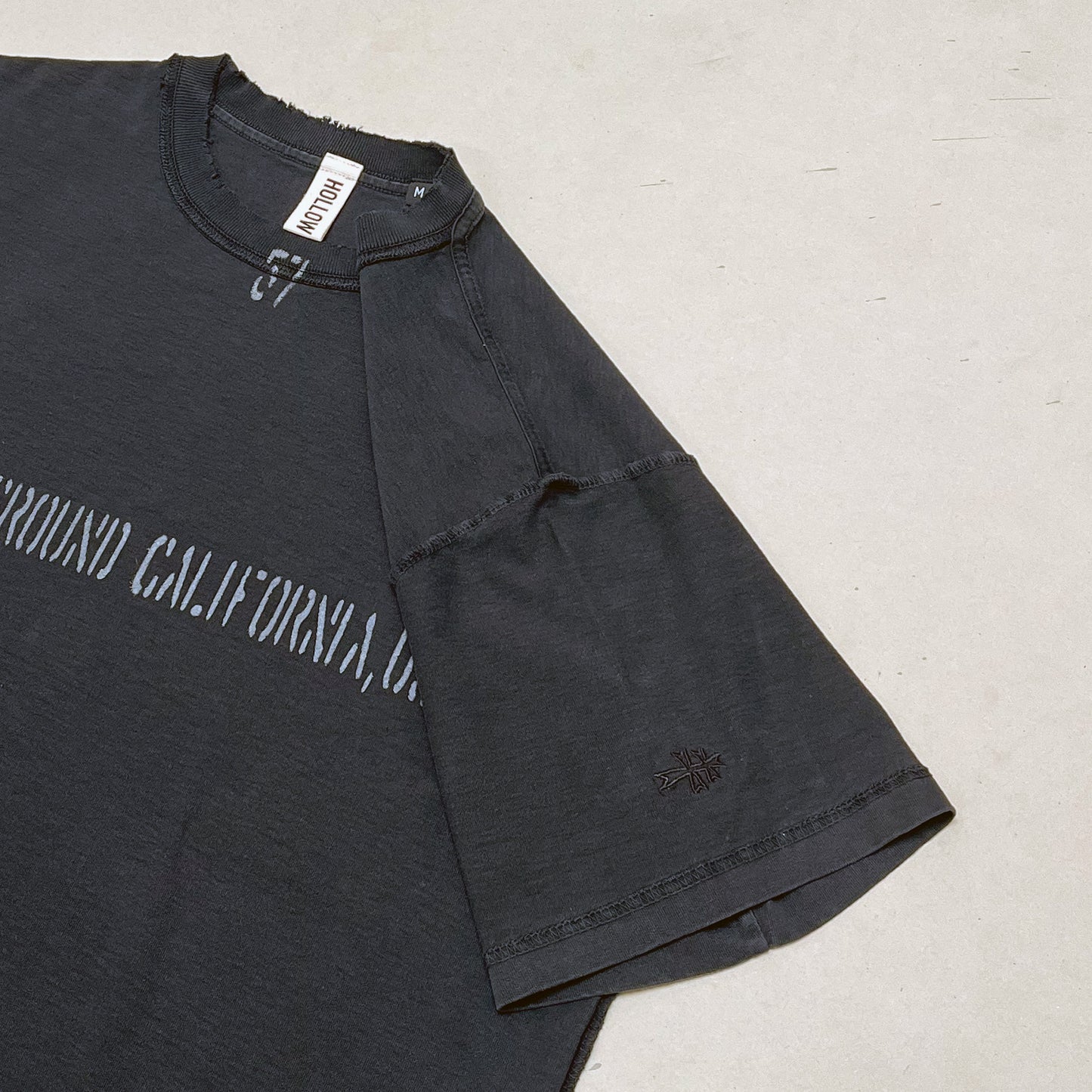 ISSUED TEE - AGED BLACK
