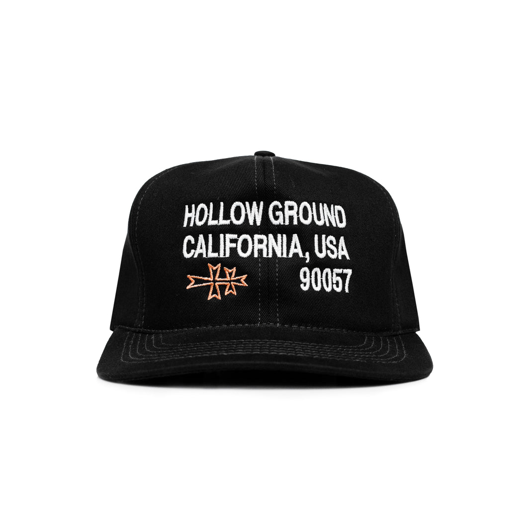 90057 Insulated Snapback Hat - Aged Black