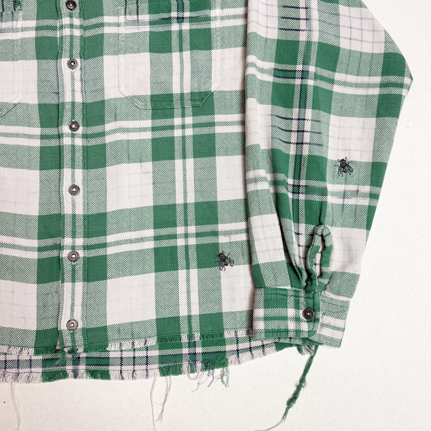 Aged Flannel - GREEN