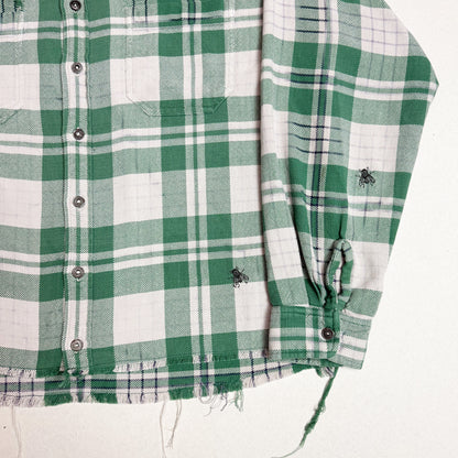 Aged Flannel - GREEN