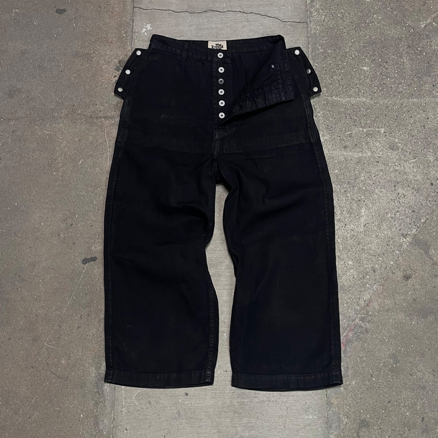 MINER PANTS - BLACK SMOKE