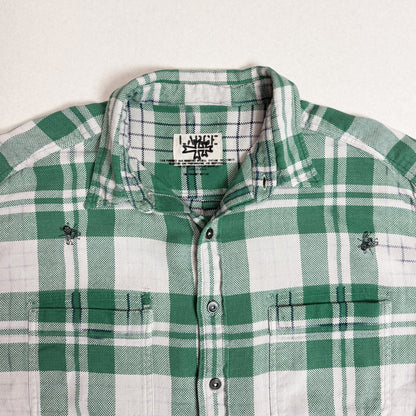 Aged Flannel - GREEN