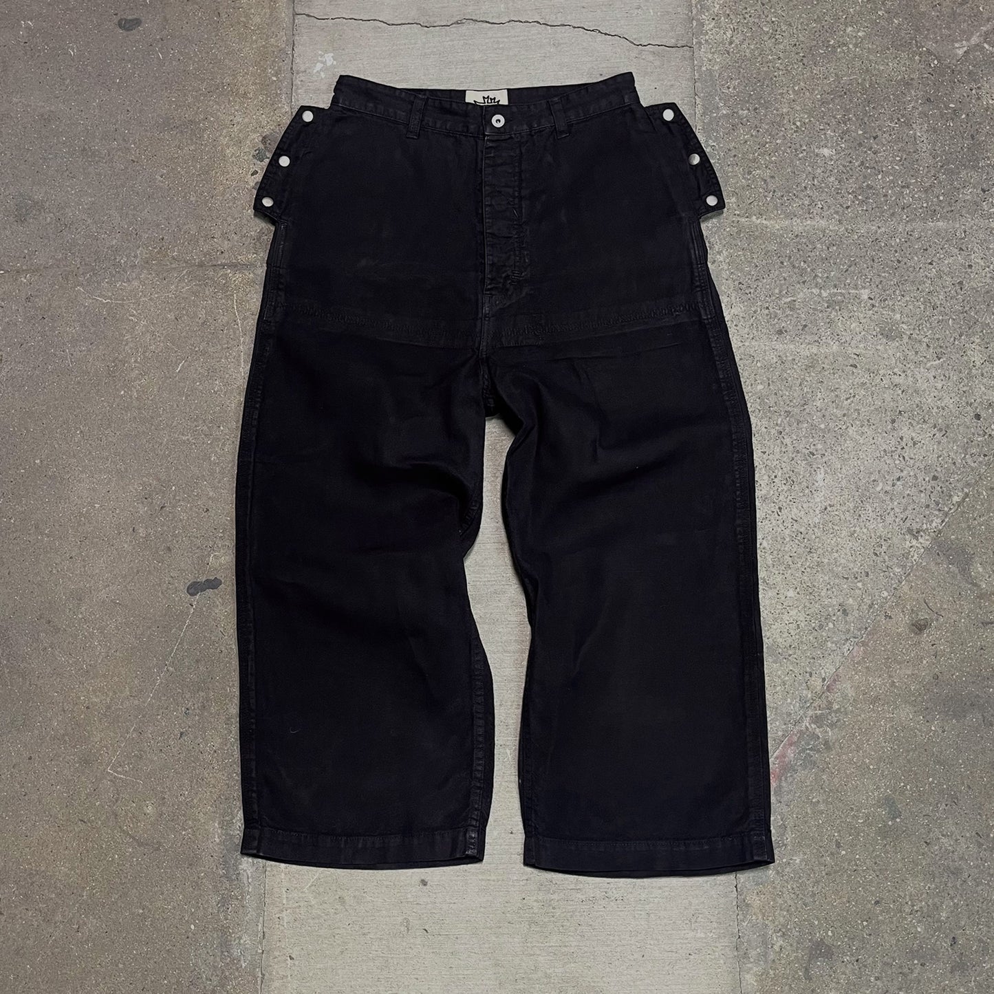 MINER PANTS - BLACK SMOKE