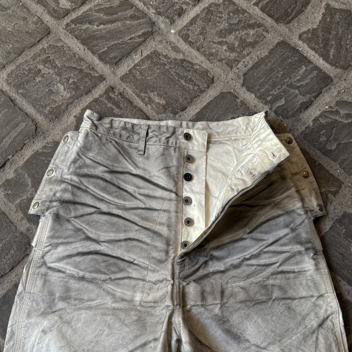 MINER PANTS - PIT-CREW WHITE