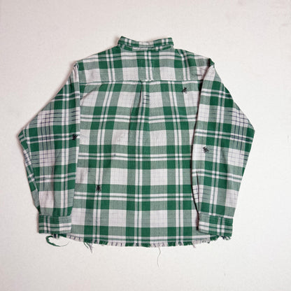 Aged Flannel - GREEN