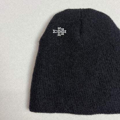 WOOL BEANIE - BLACK