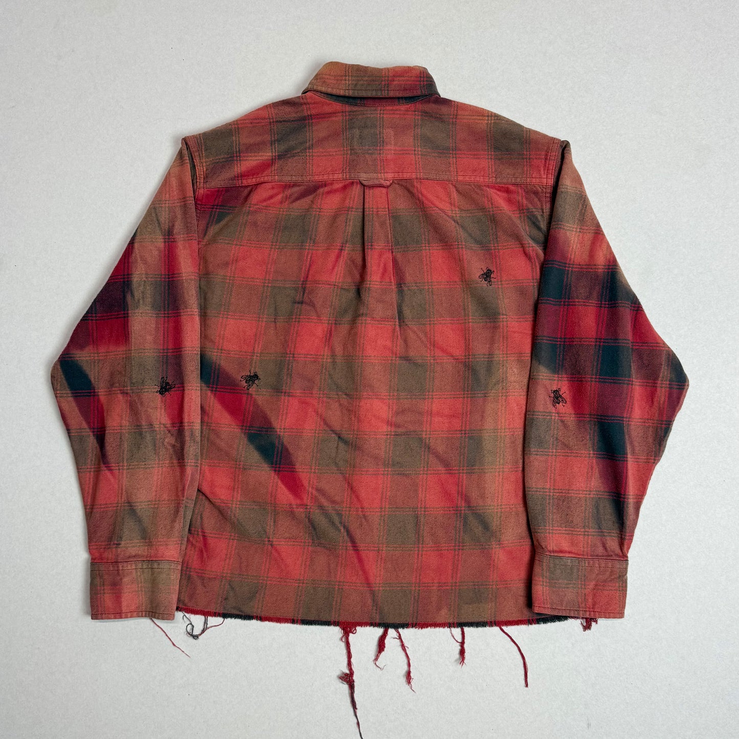 Aged Flannel - RED