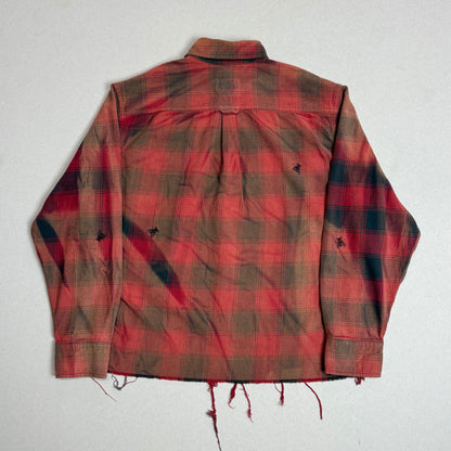 Aged Flannel - RED