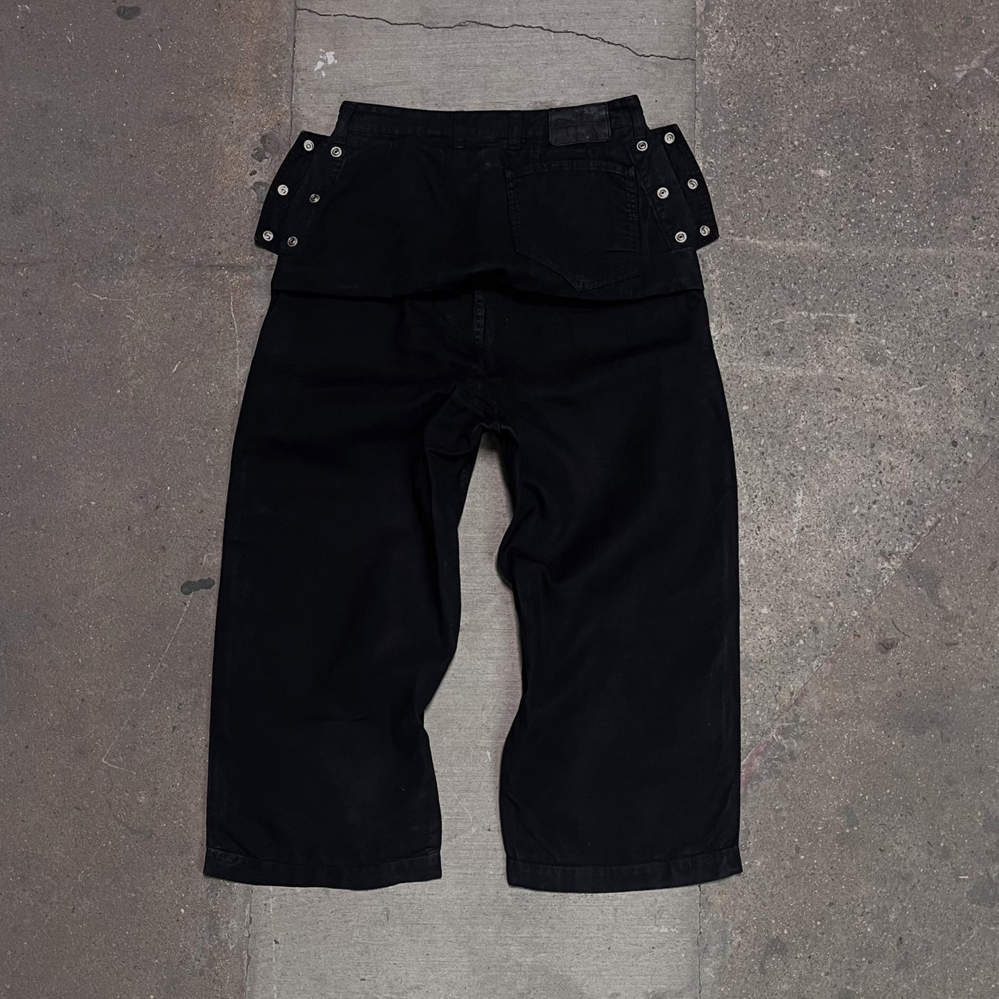 MINER PANTS - BLACK SMOKE